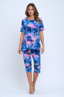 Print Bns Capri Pants Set​​​​​​​​​