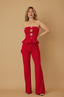 Scrunched Golden Stone Strapless Sets​​​​