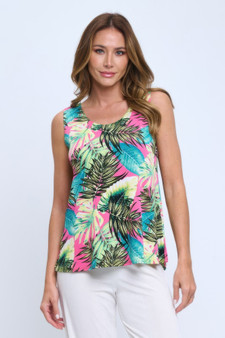 Bns Print Sleeveless Tank Top
