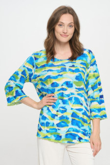 Print Hit Merrow Top​​​​