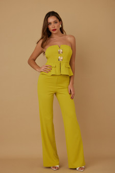 Scrunched Golden Stone Strapless Sets​​​​​​​​​