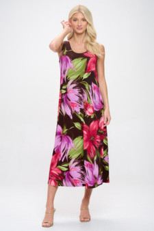 Print Bns Tank Long Dress​