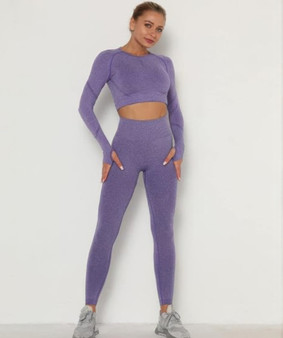 Seamless Top Leggings Set​