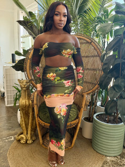 Eden Rose Mesh Set