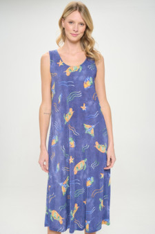 Bns Print Long Tank Dress​​​​​