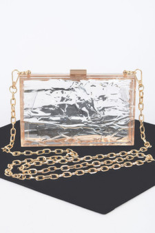 Transparent Plastic Case Clutch