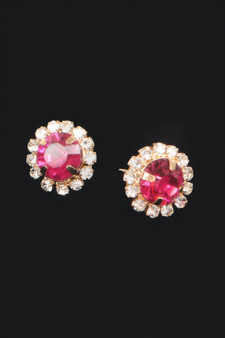 Stone Stud Earring