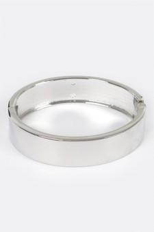 Simple Metal Bangle Bracelet