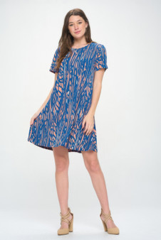 Hit Print Missy Dress