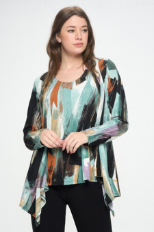 Bns Print Mid Cut Jacket