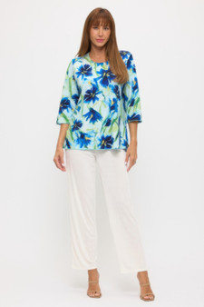 Plus Sizevenechia Pleated Merrow Top