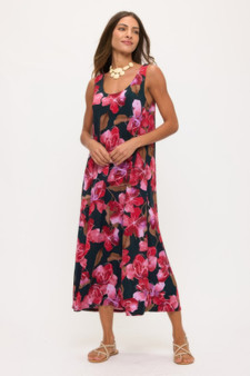 Print Bns Tank Long Dress​​​​​​​​​​​​