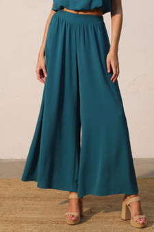 Matte Crepe Wide Leg Swing Pants​​​​