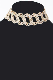 Rhinestone Chain Choker​