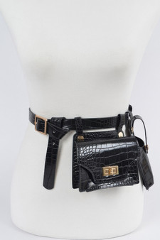 Double Mini Belt Bag