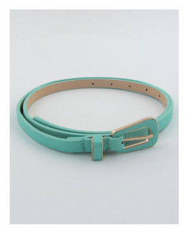 Colored Skinny Belt