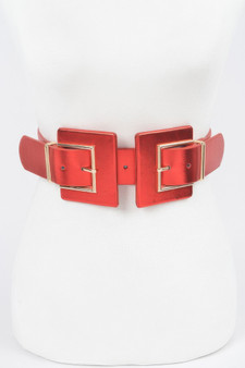 Two Buckle Elastic Belt