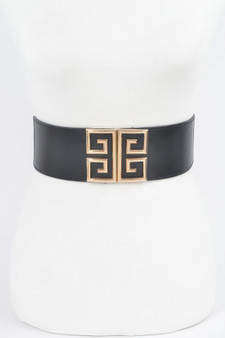 Metal Buckle Elastic Plus Size Belt