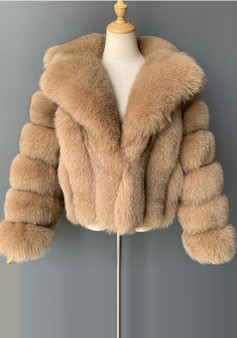 Fur coat women's autumn winter faux fur coat