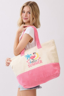 Hello Summer Terry Tote​​