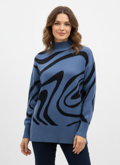 Ninety Printed Sweater​​​​