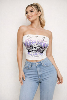 Rock Star Wild & Free Tube Top Look