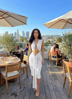 Body-Con Midi Dress In A Vibrant​​