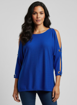 Cable & Gauge Pullover Sweater​​