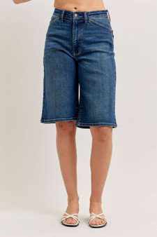 Judy Blue High Waist Bermuda Denim Shorts