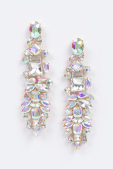 Multi Rhinestone Earring