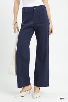 Umgee Button Stretched Pants