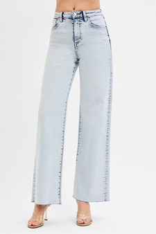 RISEN Full Size High Rise Wide Leg Jeans Plus Size