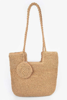 Faux Straw Tote Bag ​​​​