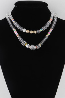 Crystal Bead Necklace