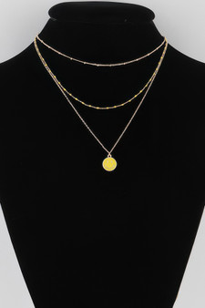 Multi Happy Face Necklace 