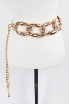 Extra Oversized Plus Size Link Chain Belt 