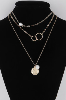 Multi Oo Pendant Necklace 