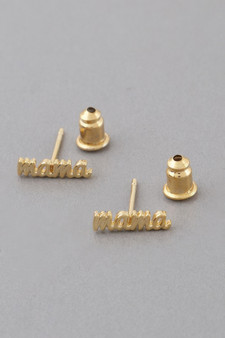 Mama Stud Earrings