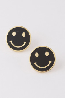 Smiley Face Stud Earrings
