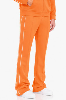 Mens Side Pipe Stacked Flare Pants