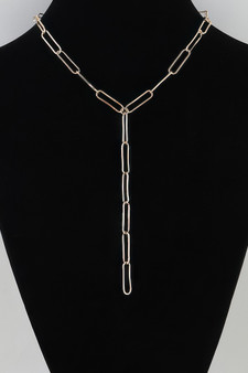 Minimal Link Chain Drop Necklace