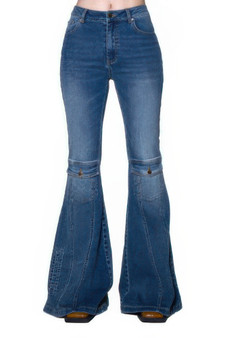 Signal Flare High-Rise Panel Jeans 