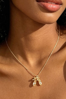 Classic Ballerina Shoes Necklace 