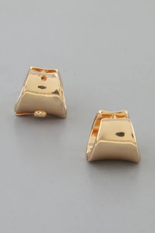 Modern Wide Cuff Hoop Earrings 