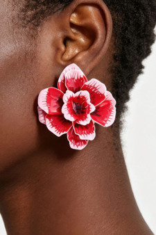 Blooming Twin Rose Earrings