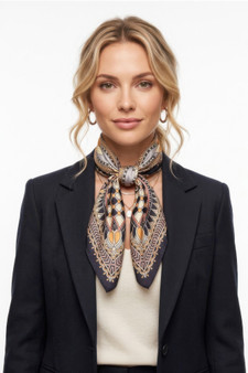 Bohemian Geometric Print Bandana 