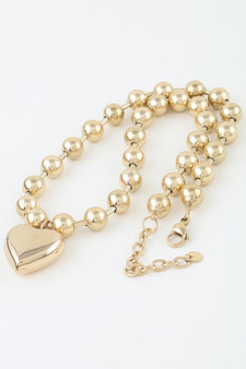 Yours Truly Heart Necklace 