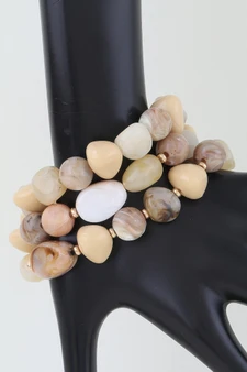 Multi Marble Stone Beaded Bracelet ​​
