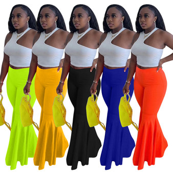 Women's Candy Large Bell Bottom Pants