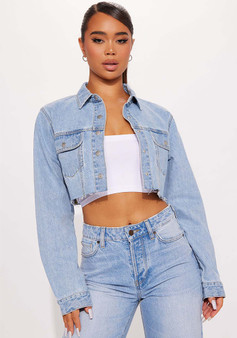 Women Short Denim Jacket